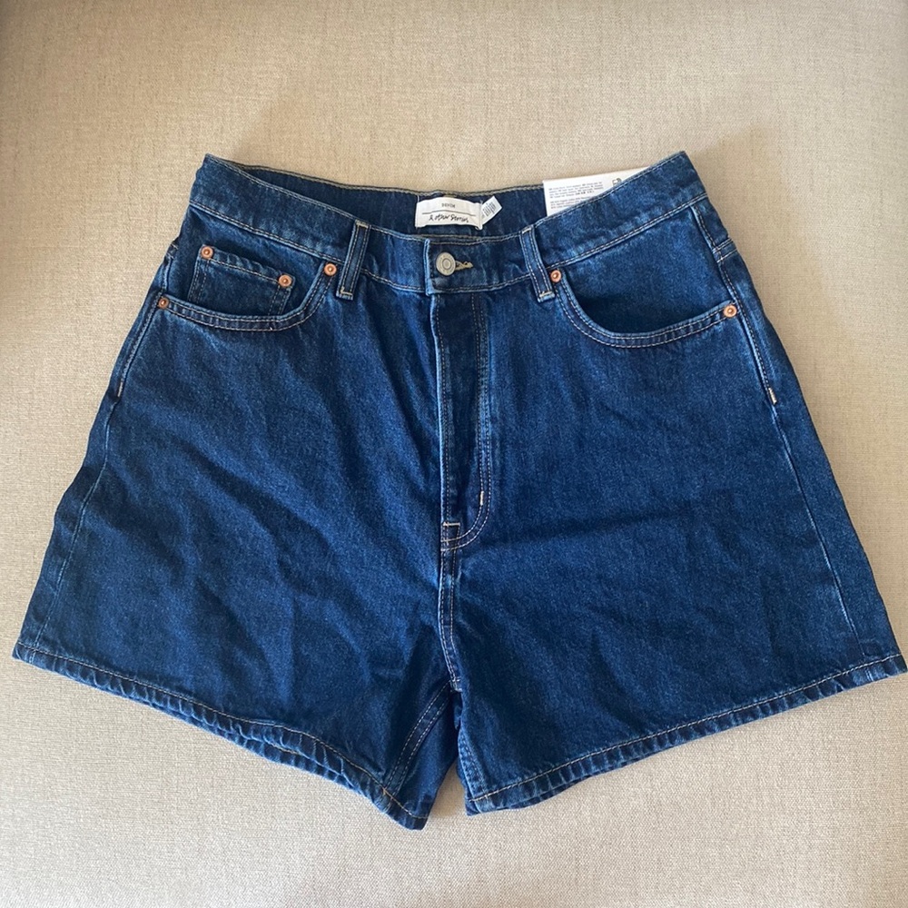 NWT & other stories High waist denim shorts